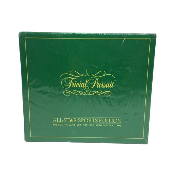 Trivial Pursuit All Star Sports Edition Card Subsidiary Set Use With Master Game - Picture 1 of 12